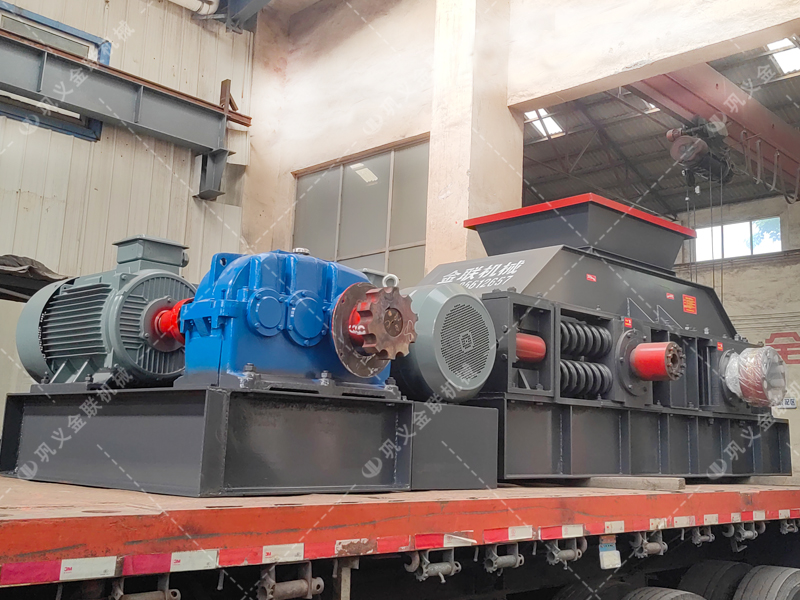 2PG1208大型對輥制砂機發貨圖片