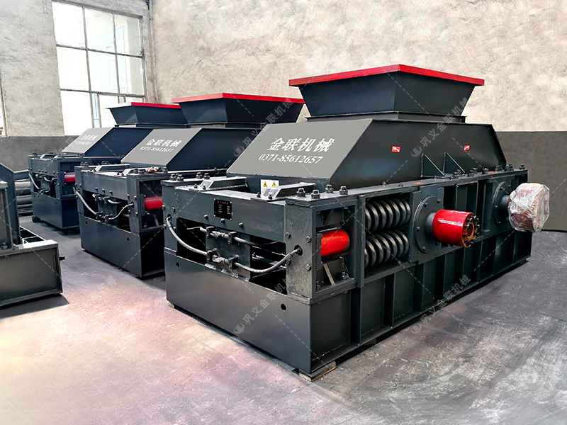 雙輥破碎機：破碎效率高，縮短生產周期